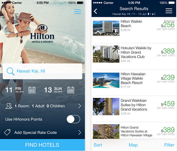 hilton-app