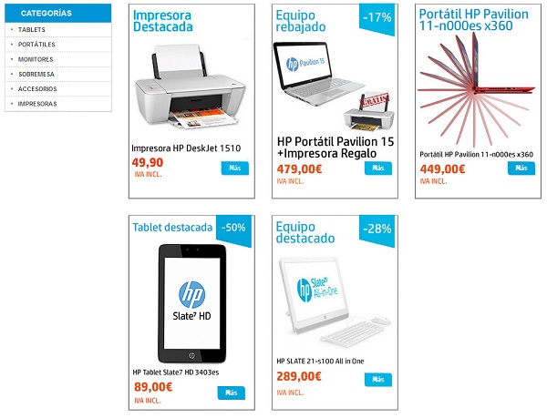 Tienda de eBay de HP