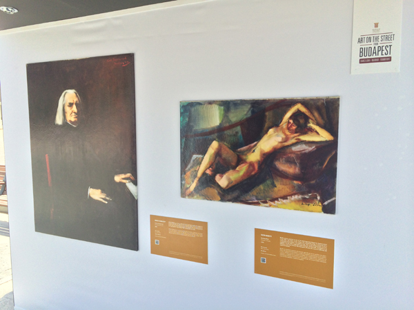 HP imprime obras del Museo de Bellas Artes de Budapest y las expone al aire libre en Madrid