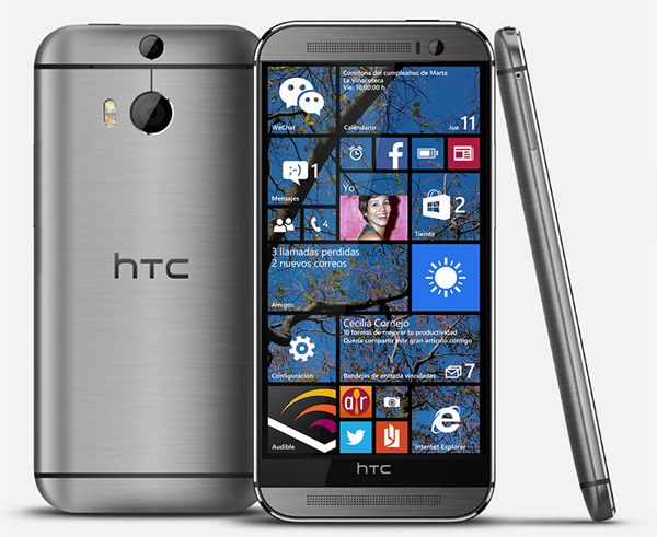 El HTC One M8 podrí­a tener una versión con Windows Phone