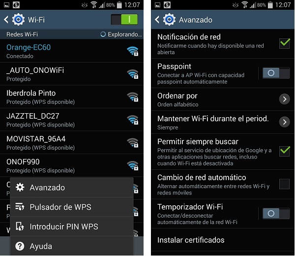 Ahorrar baterí­a en Android