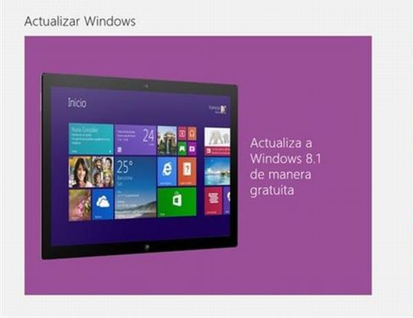 Microsoft prueba un parche para arreglar la actualización a Windows 8.1