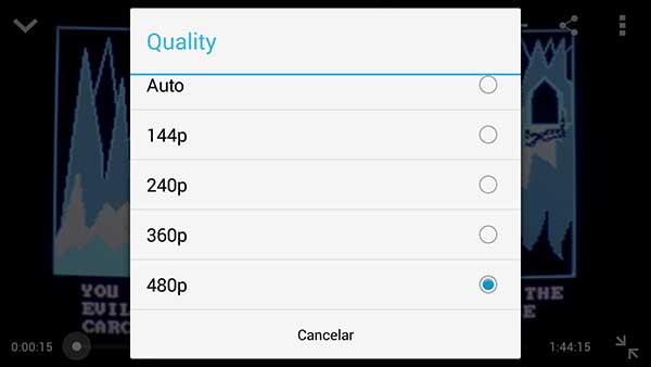 YouTube para Android ya reproduce las películas compradas en Google Play 3 youtube compras