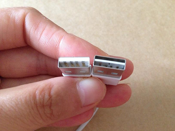 El cable Lightning de Apple podrí­a incorporar el nuevo USB reversible