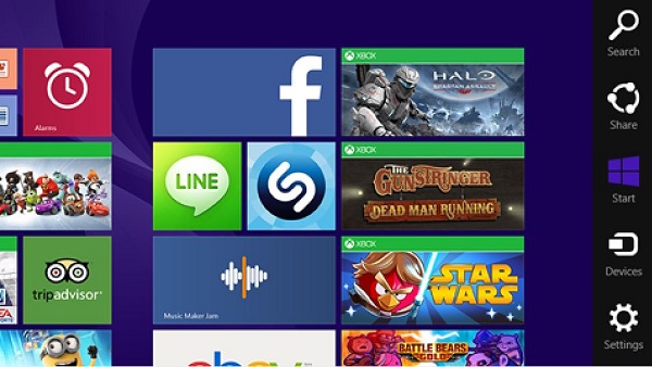 Windows 9 podría sacrificar la barra lateral de opciones 1 Barra lateral de opciones de Windows 8