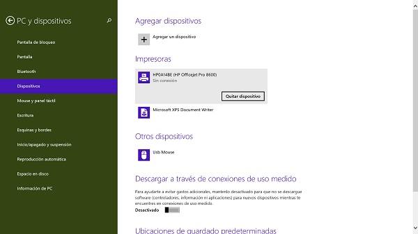 Cómo añadir, modificar o quitar una impresora en Windows 8.1 2 Agregar o quitar impresora en Windows 8.1