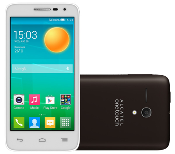 Alcatel Pop D5, precios y tarifas con Yoigo