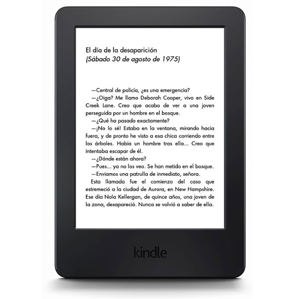 Amazon Kindle, nuevo libro electrónico con pantalla táctil