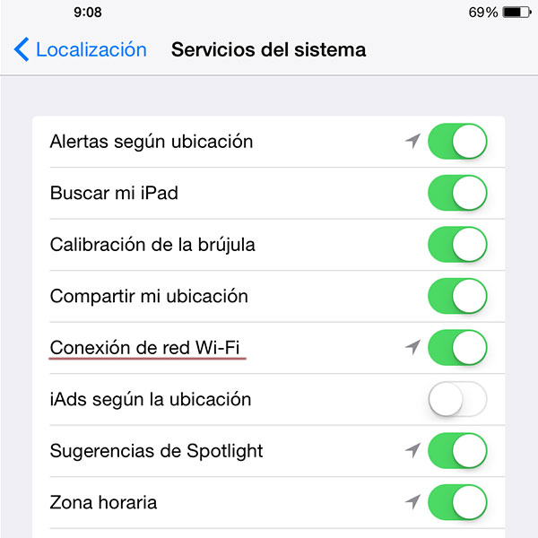 iOS 8 WiFi