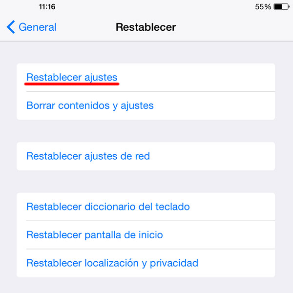 iOS8-ajustes iOS 8 ajustes