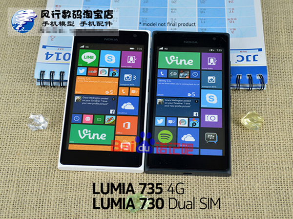 Se filtran nuevas fotografí­as del Nokia Lumia 730 y 735