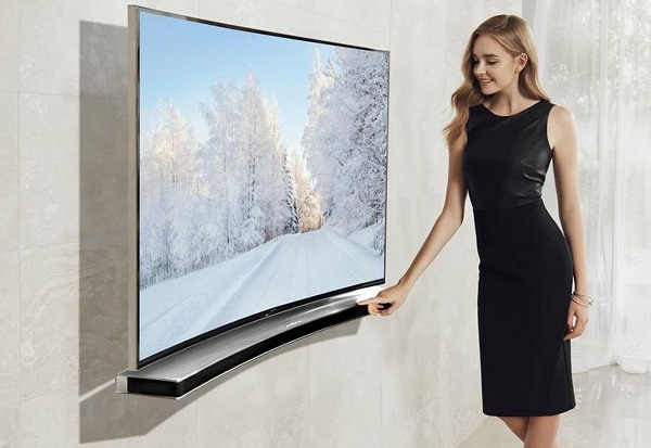 Samsung HW-H7500/H7501, barra de sonido curva para las Smart TV de Samsung