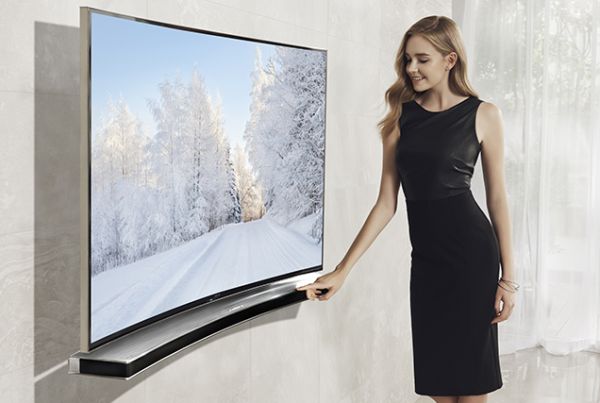 Samsung HW-H7500, barra de sonido para televisores de pantalla curva