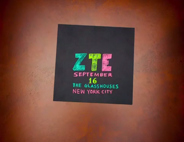 ZTE hará una presentación de producto el 16 de septiembre