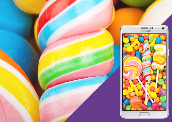 Android Lollipop llegará pronto al Samsung Galaxy Note 4