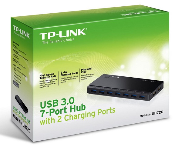 TP-LINK UH720 y UH700, dispositivos hub que suman siete puertos USB 3.0 al PC 2 TP-LINK UH720