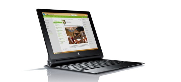 Lenovo Yoga Tablet 2 con Windows, nuevas tablets de ocho y diez pulgadas