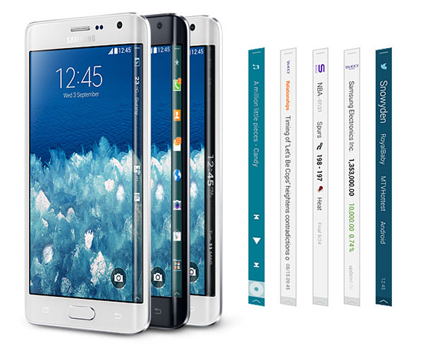 Samsung explica al detalle la pantalla del Samsung Galaxy Note Edge