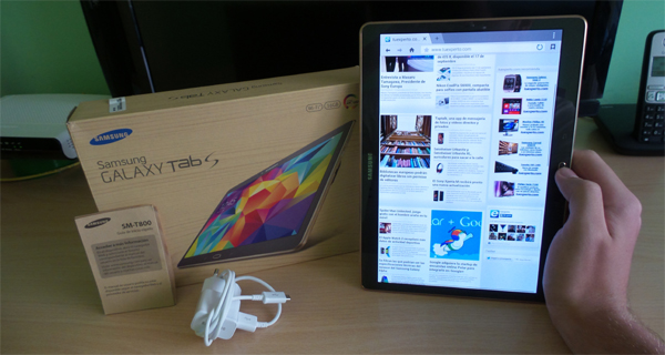 Samsung Galaxy Tab S 10.5, la hemos probado