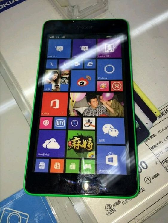 Lumia 1330 y 535, filtrados los dos nuevos móviles de Microsoft