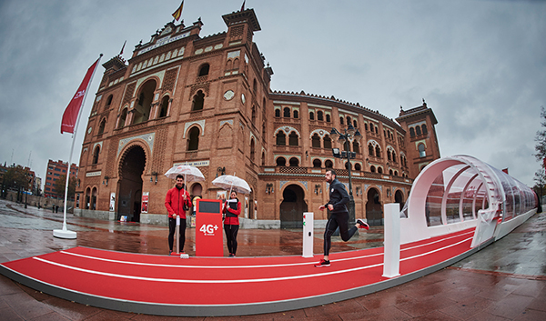 Vodafone y su 4G+ ayudan a Josué Mena a ser el más rápido de España