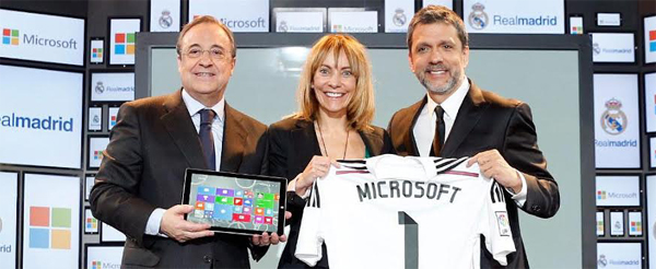 El Real Madrid anuncia un acuerdo con Microsoft