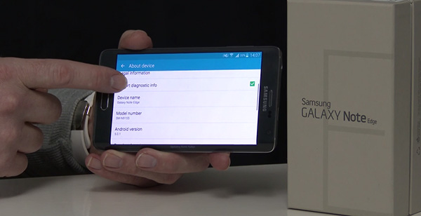 Aparecen dos ví­deos del Samsung Galaxy Note 4 y Galaxy Note Edge con Android 5.0.1