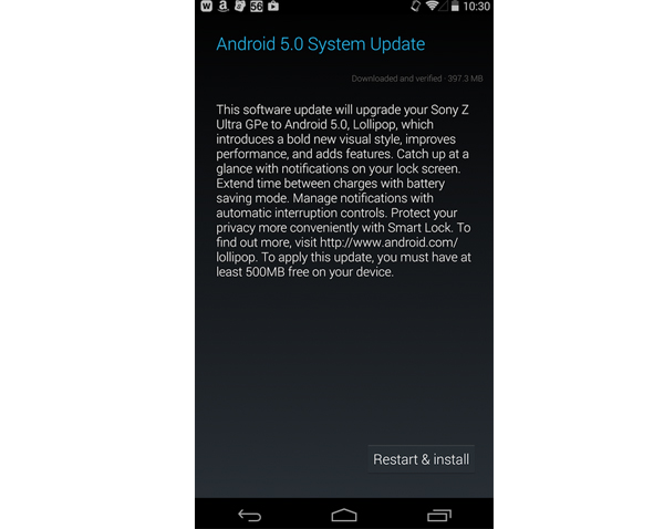 Sony-Xperia-Z-Ulta-GPE-Android-Lillipop-01