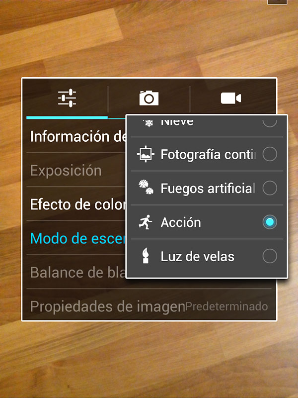 Cámara Android