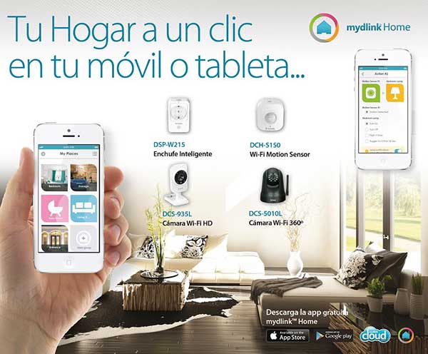 mydlink Home, controla tu hogar desde el móvil