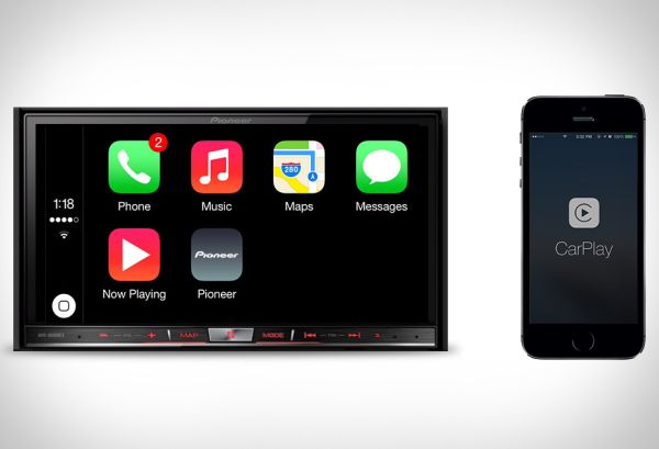 Pioneer actualiza sus autorradios a CarPlay de Apple