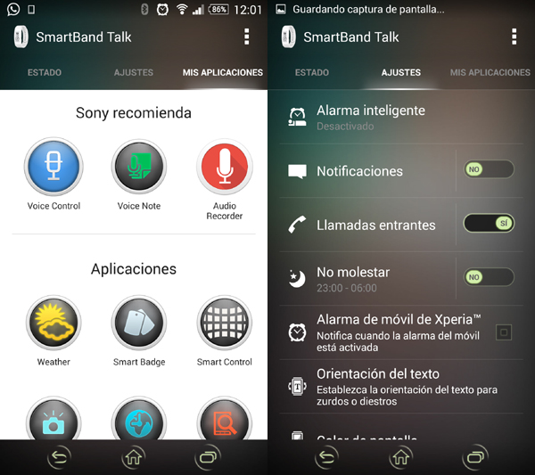 Sony SmartBand Talk SWR30, la hemos probado