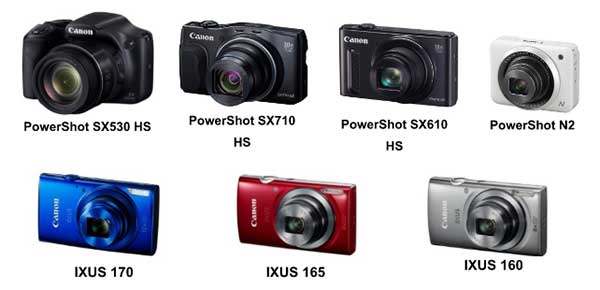 clima Vaca ataque Canon amplía las gamas de cámaras compactas IXUS y PowerShot