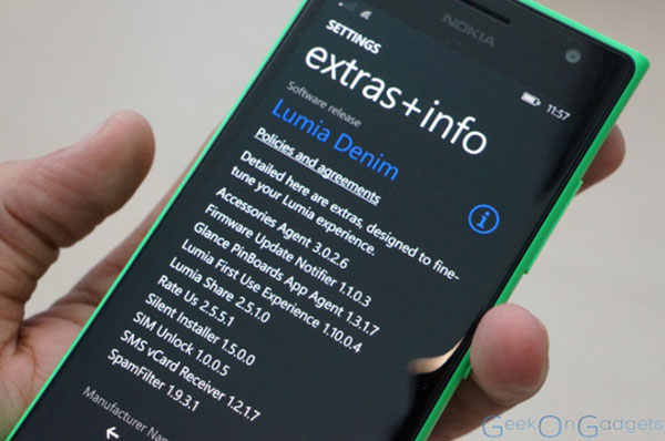 Así­ está llegando la actualización Lumia Denim en España