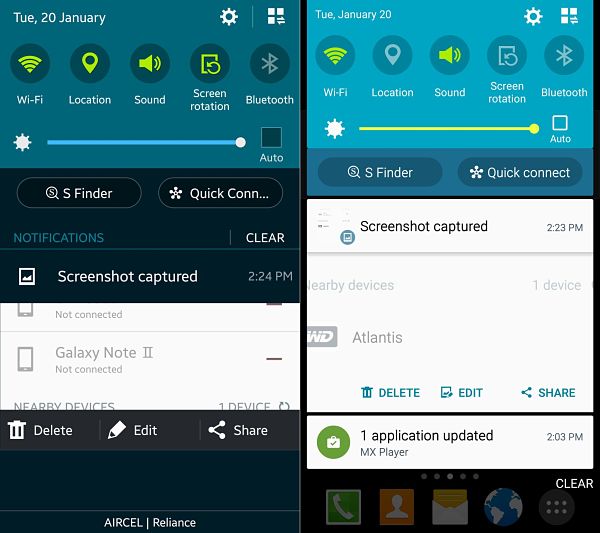 Samsung adapta su interfaz TouchWiz a Android 5.0 Lollipop