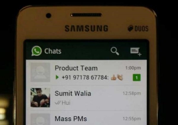 El Samsung Z1 llegarí­a con WhatsApp preinstalado de serie