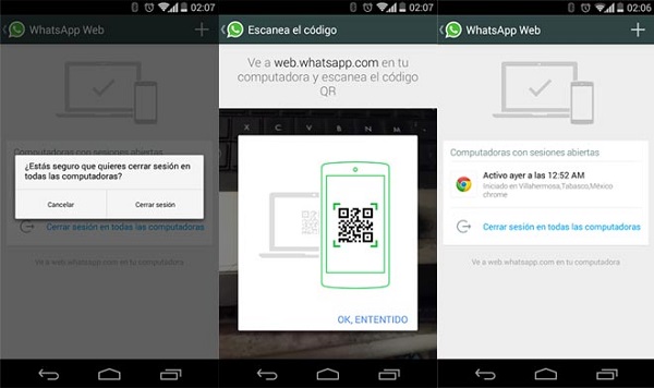 Se filtran imágenes de la versión web de WhatsApp 2 WhatsApp web