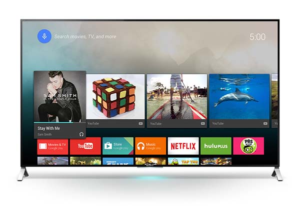 Los próximos televisores de Sony, Philips y Sharp integrarán Android TV