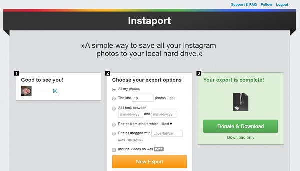 Cómo darse de baja y eliminar la información del perfil de Instagram 2 Instaport.me