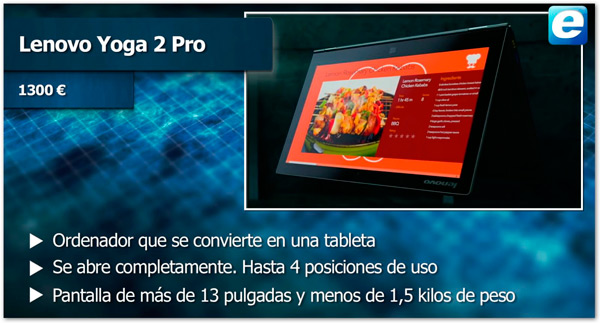 Lenovo Yoga 2 Pro en TOMA GADGET