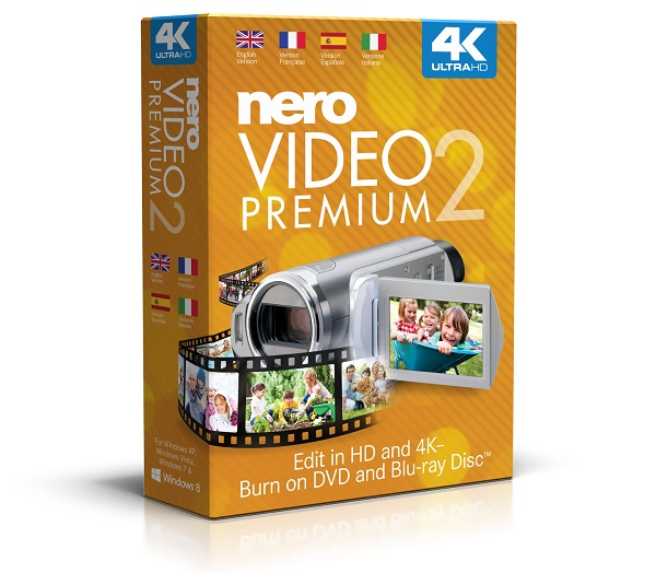 Nero Video Premium 2, programa de edición de ví­deo compatible con contenido en 4K