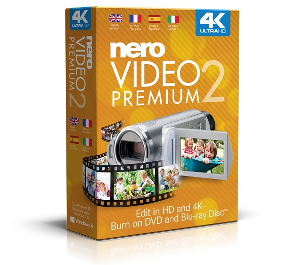 Nero Video Premium 2, programa de edición de vídeo compatible con contenido en 4K 1 Nero Video Premium 2