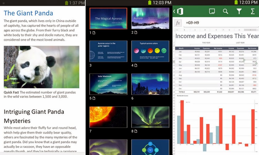 El Samsung Galaxy S6 llevará instaladas las apps de Office 4 Office Mobile para Android