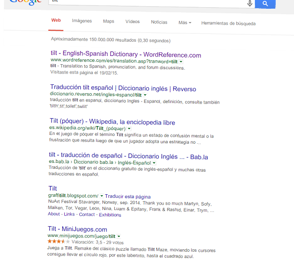 Ocho divertidos trucos para usar en Google 2 Tilt Google