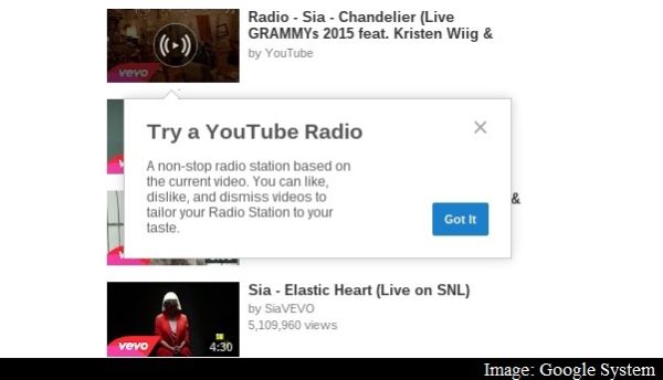 YouTube prueba un servicio de radio personalizada
