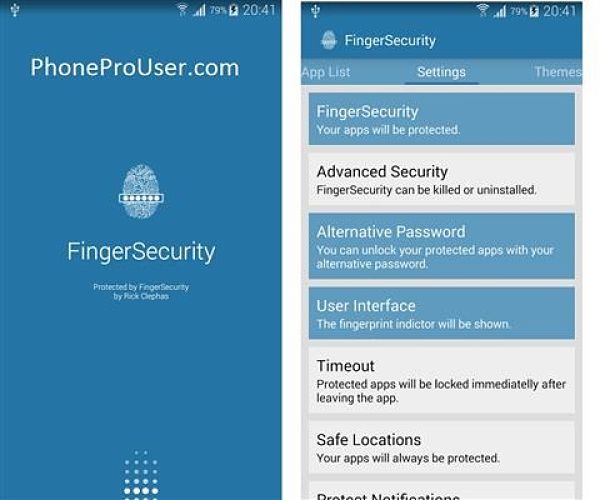 Cómo proteger las apps con la huella dactilar en un Samsung Galaxy