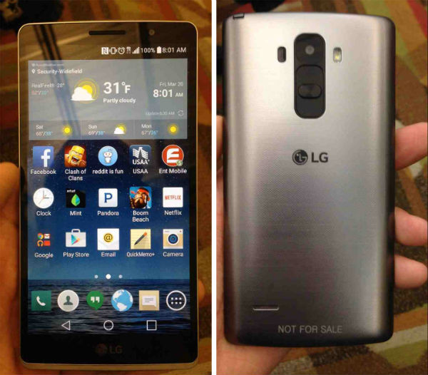 Aparecen las primeras imágenes del LG G4 Note