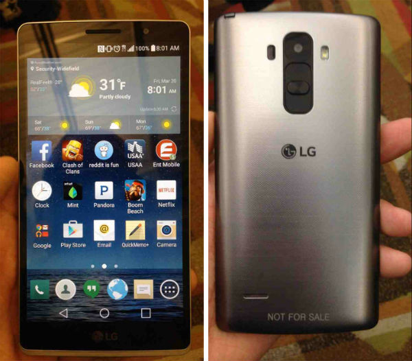 Aparecen las primeras imágenes del LG G4 Note 1 LG G4 Note