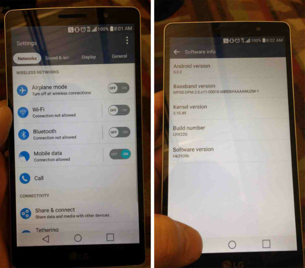 Aparecen las primeras imágenes del LG G4 Note 2 Lg G4 Note