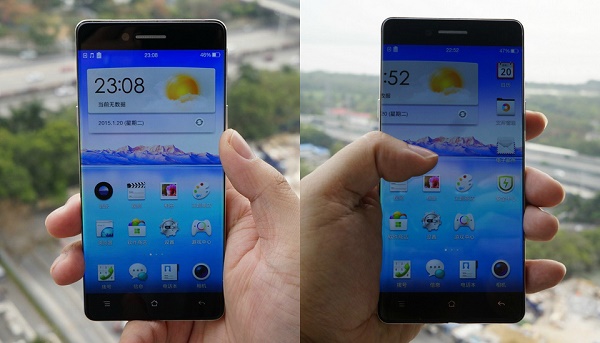 Aparece un nuevo móvil de Oppo sin marcos laterales 1 Móvil de Oppo